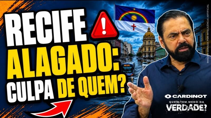 RECIFE ALAGOU de NOVO e a PREFEITURA TEM CULPA? | DESCUBRA AGORA