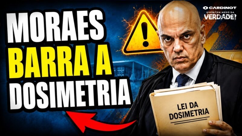 ALEXANDRE DE MORAES SUSPENDE LEI DA DOSIMETRIA e TRAVA BENEFÍCIO de BOLSONARO! VEJA AGORA