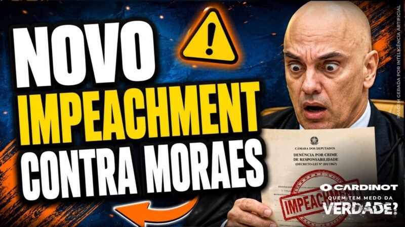 IMPEACHMENT de ALEXANDRE DE MORAES PROTOCOLADO pela OPOSIÇÃO após DECISÃO do STF! NÃO PERCA