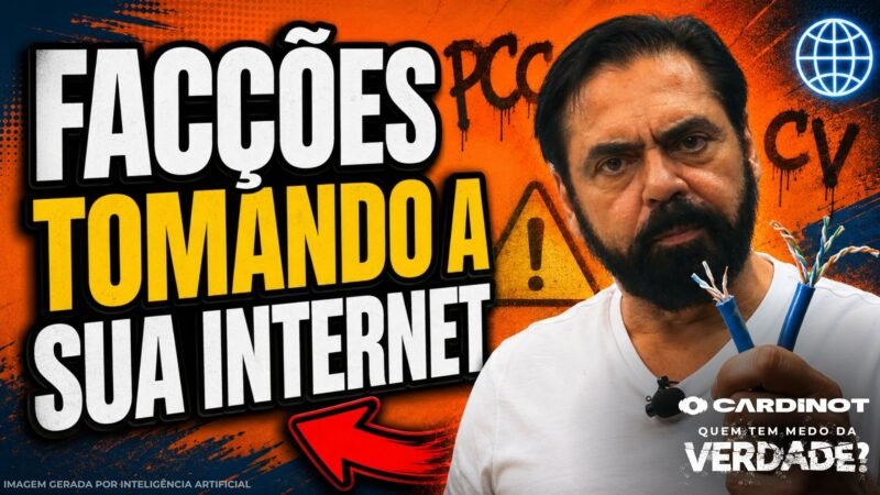 FACÇÕES tomam o CONTROLE da INTERNET de 6 MILHÕES de brasileiros!