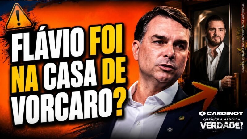 FLÁVIO BOLSONARO foi à CASA de VORCARO após PRISÃO do dono do MASTER! VEJA AQUI