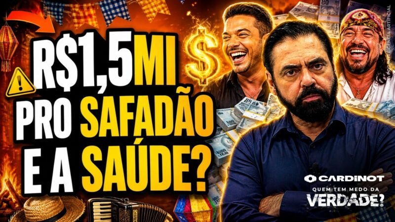 SÃO JOÃO de CARUARU tem CACHÊS MILIONÁRIOS enquanto SAÚDE e EDUCAÇÃO PEDEM SOCORRO! VEJA AGORA