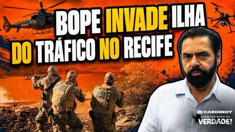 BOPE de PERNAMBUCO TOMA ILHA do CRIME no RECIFE! VEJA AQUI