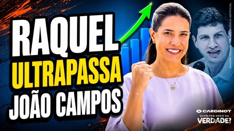 ELEIÇÕES em PERNAMBUCO: RAQUEL LYRA VIRA o JOGO e SUPERA JOÃO CAMPOS! VEJA AGORA