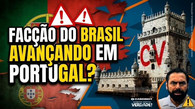 COMANDO VERMELHO ESTÁ TOMANDO CONTA DE PORTUGAL?