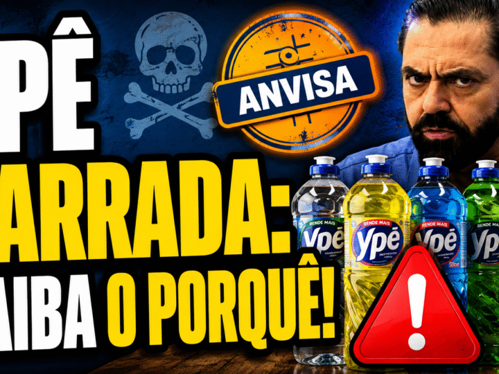VIGILÂNCIA SANITÁRIA fecha linha da YPÊ por SUJEIRA e BACTÉRIA na fábrica! VEJA ANTES QUE SEJA TARDE