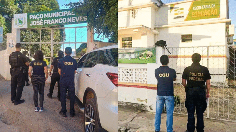 OPERAÇÃO DA PF ATINGE PREFEITURAS E INVESTIGA CONTRATOS MILIONÁRIOS EM PERNAMBUCO, CEARÁ E PIAUÍ