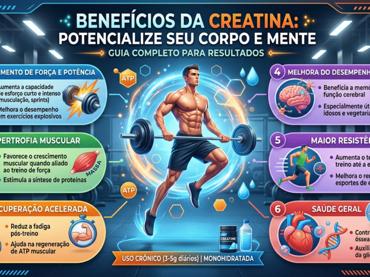 💥 Creatina turbina cérebro e músculos? O que a ciência mais recente realmente revela