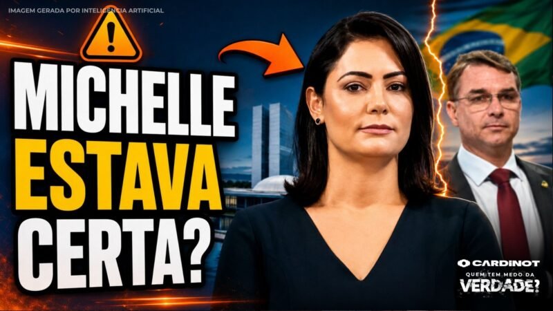 CONTINUA A BRIGA: Michelle Bolsonaro RETRUCA Flávio