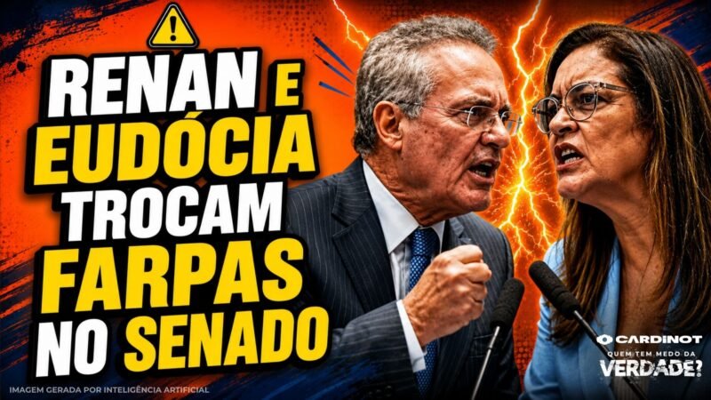 RENAN CALHEIROS e DRA. EUDÓCIA em CLIMA TENSO no SENADO FEDERAL!