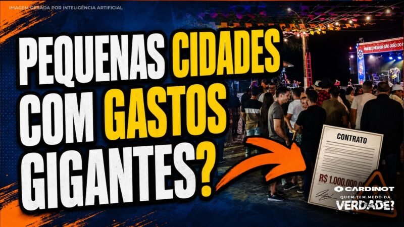 SÃO JOÃO 2026: Cidades pequenas SURPREENDEM com GASTOS MILIONÁRIOS em shows