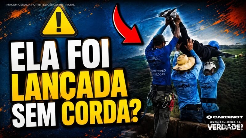 ROPE JUMP: Jovem Morre Sem Corda em Queda de 40m