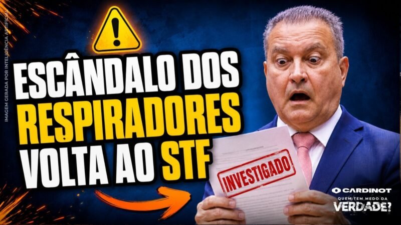 STF REATIVA INVESTIGAÇÃO de RUI COSTA por DESVIO na PANDEMIA!