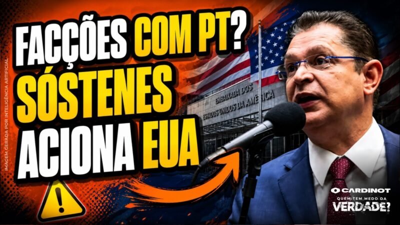 SÓSTENES aciona Embaixada dos EUA após TSE mandar apagar vídeo sobre PT! VEJA AGORA