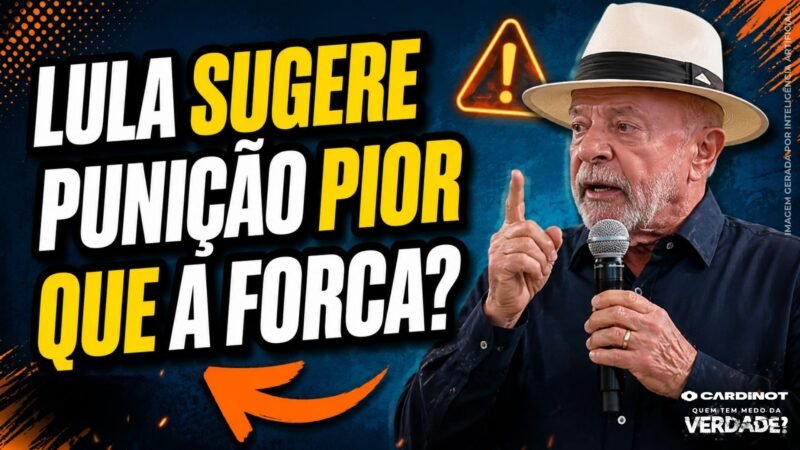 Lula Sugere Punição Pior Que a Forca Para Flávio Bolsonaro