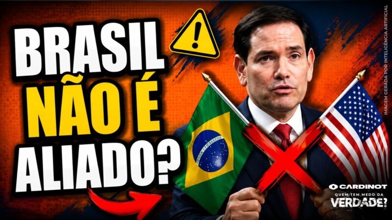 BRASIL x EUA: Marco Rubio coloca o País ao lado de Cuba e Venezuela! VEJA ANTES QUE SEJA TARDE