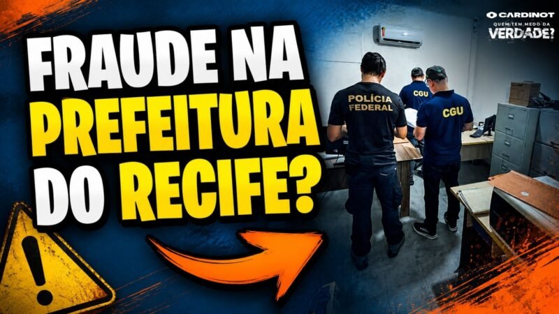 OPERAÇÃO CHECK-IN: POLÍCIA FEDERAL MIRA PREFEITURA DO RECIFE em ESQUEMA de R$ 25,8MI! DESCUBRA AGORA