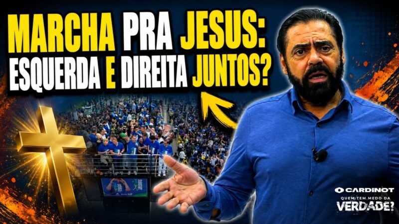 MARCHA PRA JESUS tem FLÁVIO, TARCÍSIO e MESSIAS no TRIO! ONDE ESTAVA LULA?