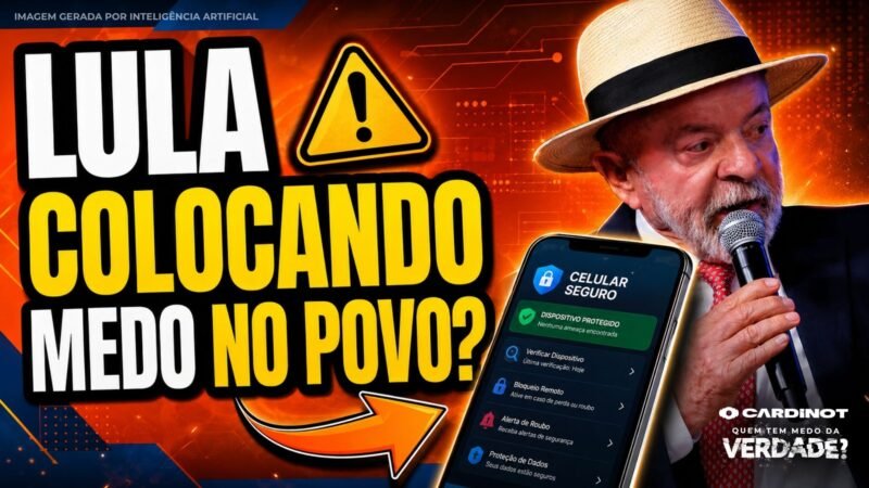 Lula lança NOVA FASE do PROGRAMA contra ROUBO de APARELHOS, mas fala gera polêmica