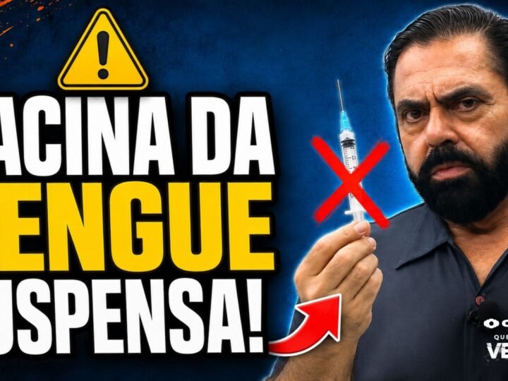 VACINA do BUTANTAN contra a DENGUE é SUSPENSA após REAÇÕES GRAVES! ENTENDA AGORA