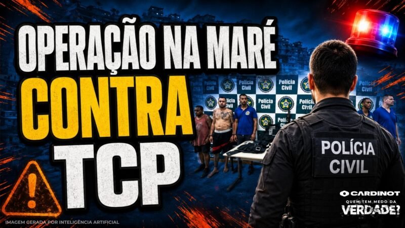 COMPLEXO DA MARÉ sob OPERAÇÃO POLICIAL: TCP tem ESTRUTURA de LAVAGEM DESCOBERTA