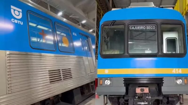 TCU apura compra de trens de 40 anos para o Metrô do Recife