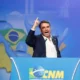 Flávio Bolsonaro durante agenda política em 2026