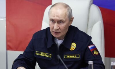 Vladimir Putin, presidente da Rússia.