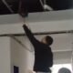 Forro de PVC caído em escola estadual no Recife