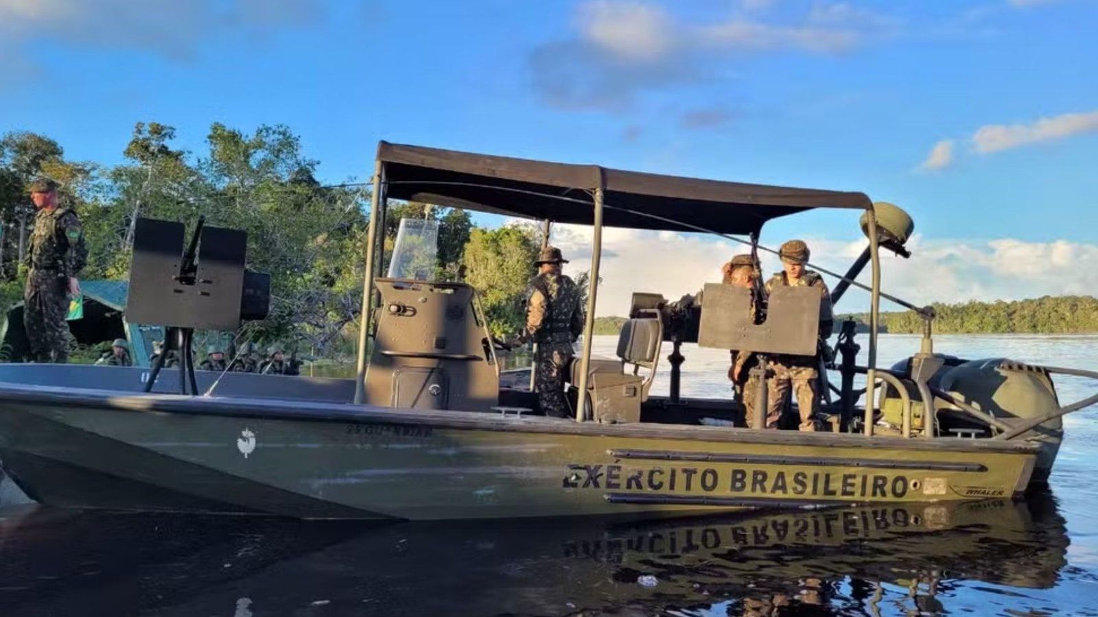 Forças de segurança atuam em operação contra o crime organizado no Amazonas