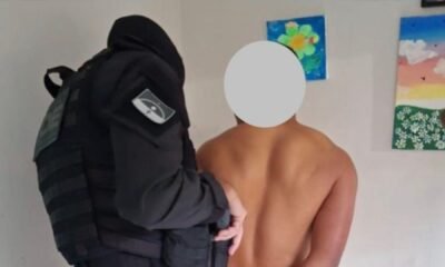Policial durante a Operação Controle Paralelo em Pernambuco