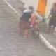 Câmera registra abordagem contra idosa em via pública de Cupira
