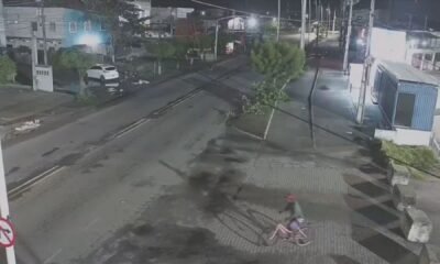 Bicicleta usada por suspeito investigado por estupros em Ipojuca