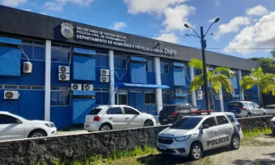 Sede do DHPP no bairro do Cordeiro, no Recife