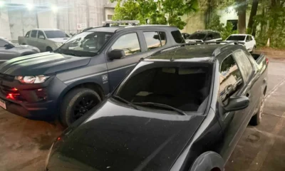 Caminhonete roubada recuperada pela PRF em Paulista