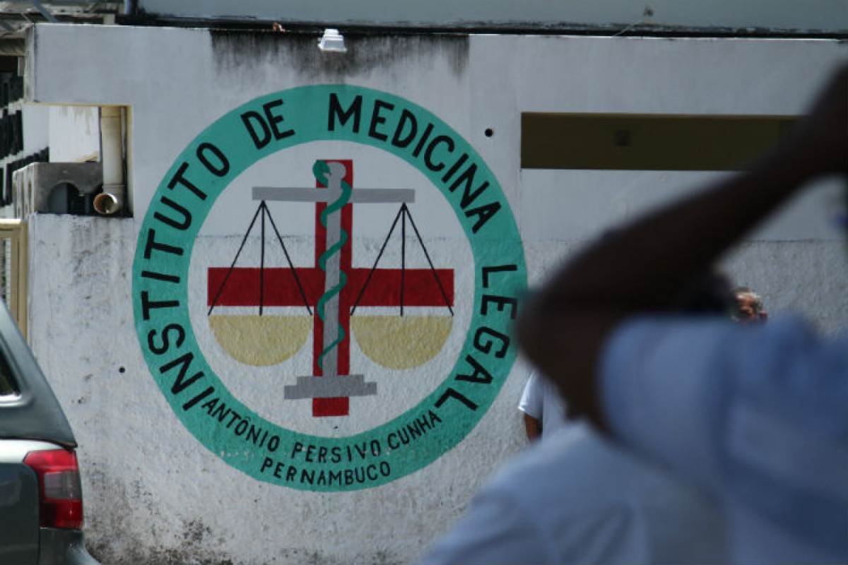 Instituto de Medicina Legal (IML), no Recife.