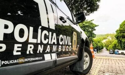 Viatura policial durante atendimento de ocorrência em Passira