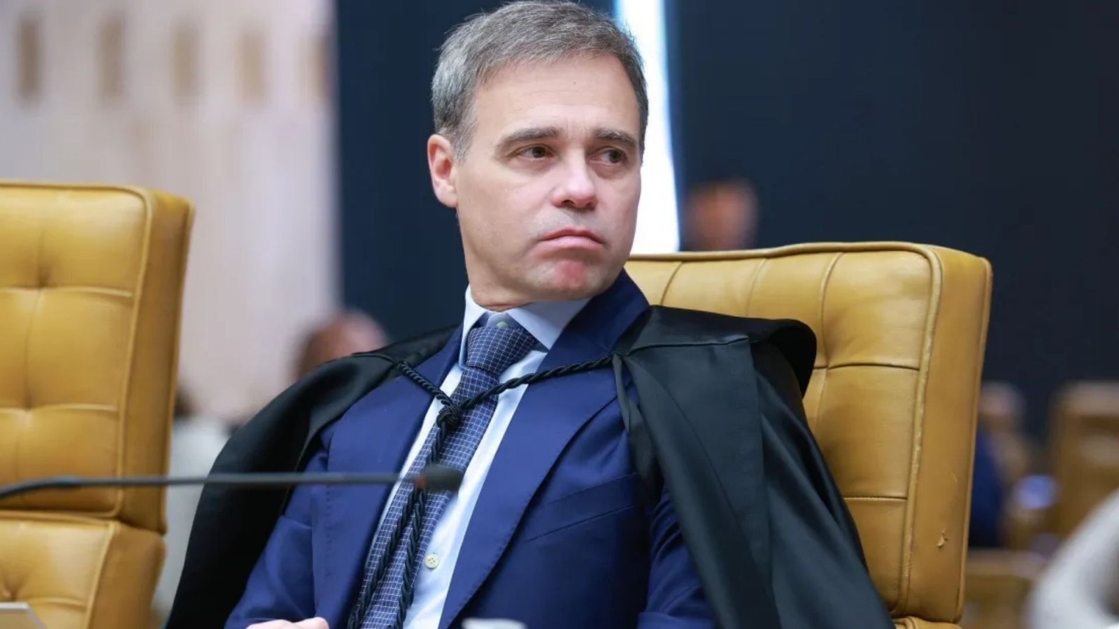 André Mendonça durante sessão do Supremo Tribunal Federal