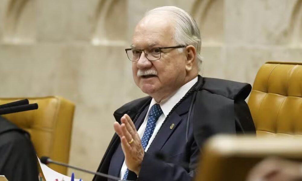Ministro do STF durante sessão no Supremo