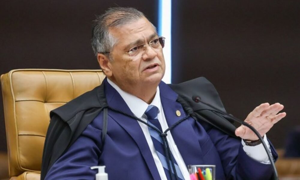 Flávio Dino durante sessão no Supremo Tribunal Federal