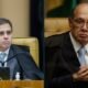 André Mendonça e Gilmar Mendes durante embate no STF sobre o caso Master