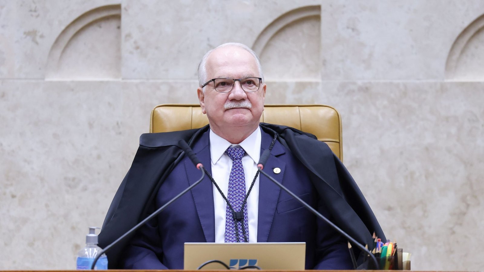 Edson Fachin, presidente do Supremo Tribunal Federal