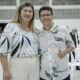 Elane Salgado e Joia Salgado durante evento em Salgadinho