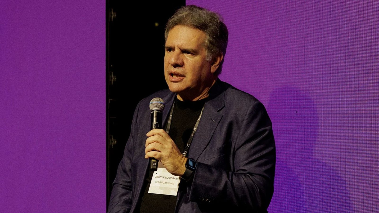 Sergio Zimerman, fundador da Petz, durante evento em São Paulo