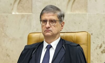 Paulo Gonet durante sessão no STF