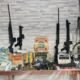 Armas e materiais apreendidos pela PF