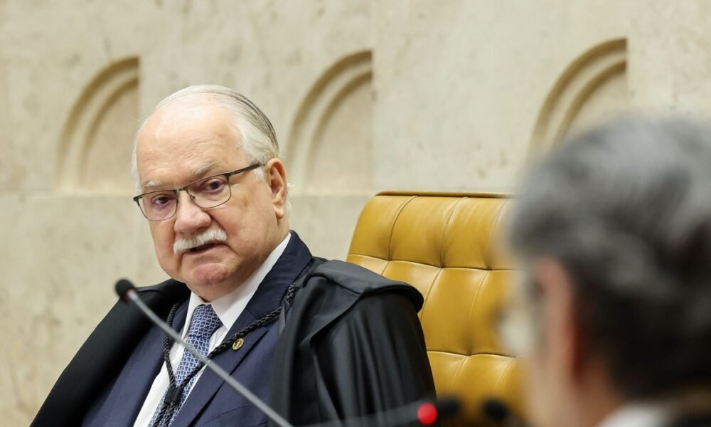 Edson Fachin em sessão