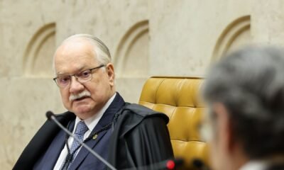 Edson Fachin em sessão