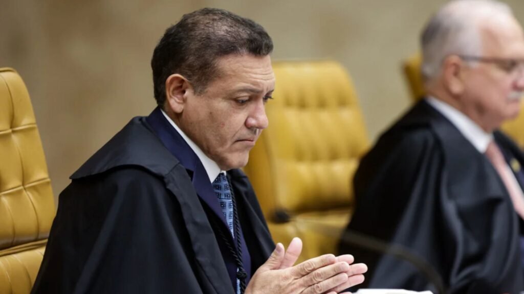 Kassio Nunes Marques durante sessão do STF