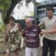 José Arimatea e Onilda após o resgate